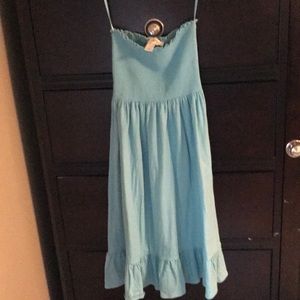 Anne Taylor loft dress strapless
